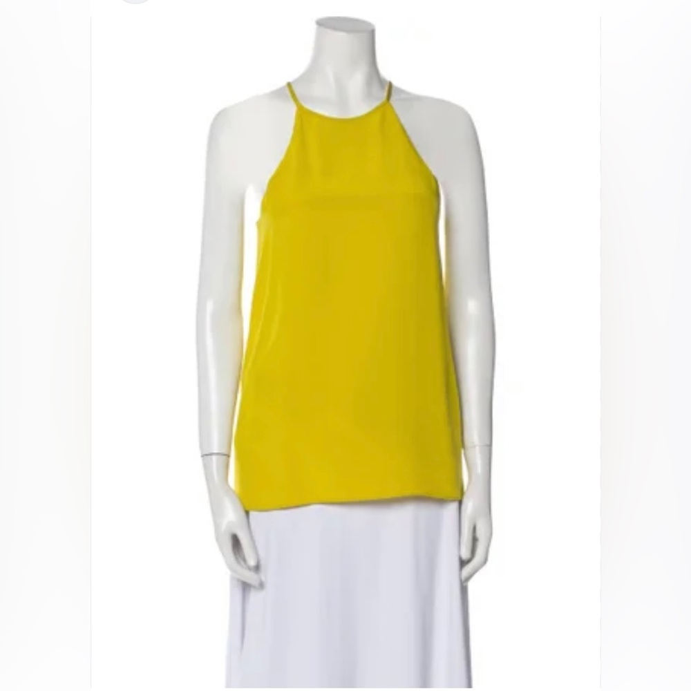 Tibi Yellow Tank Size 4